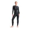 2XU Propel 1 Long Sleeve Wetsuit Black Yellow Women