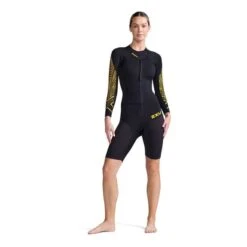 2XU Pro-Swim Run SR1 Wetsuit Black Yellow Women
