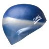 Zoggs Multi Colour Swim Cap Blue Grey