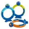 Zoggs Zoggy Dive Rings Green Blue Orange