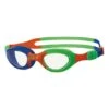 Zoggs Little Super Seal Swim Goggles Blue Orange Green Junior