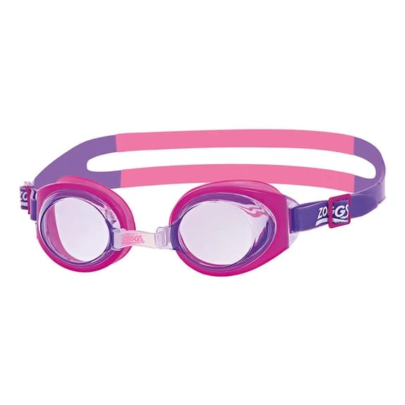 Zoggs Little Ripper Swim Goggles Pink Lilac Junior 1 Zoggs Little Ripper Swim Goggles Pink Lilac Junior