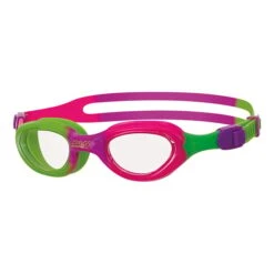 Zoggs Little Super Seal Swim Goggles Green Lilac Pink Junior