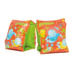 Zoggs Zoggy Swim Bands Orange Green Junior