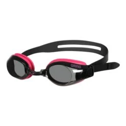 Arena Zoom X-Fit Swimming Goggles Pink Black Smoke