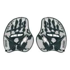 Arena Vortex Evolution Hand Paddles Silver Black