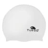 Turbo Silicone Swimming Cap White