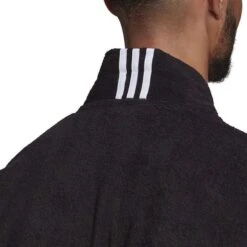 Adidas Value Bathrobe Black -Flow Stroke Sales ad fs3373 006