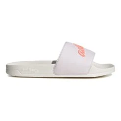Adidas Adilette Shower Flip Flops White Pink Women