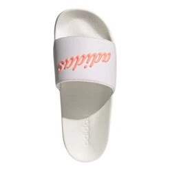 Adidas Adilette Shower Flip Flops White Pink Women 10 Adidas Adilette Shower Flip Flops White Pink Women -Flow Stroke Sales ad gz5925 005