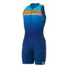 ALE Alé Stars Long Sleeveless Trisuit Blue Orange