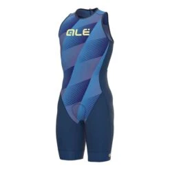 ALE Alé Square Sleeveless Trisuit Navy Blue