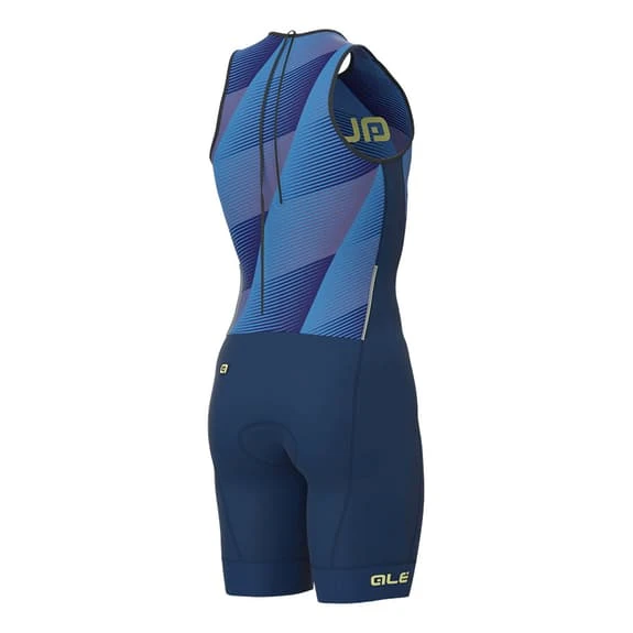 ALE Alé Square Sleeveless Trisuit Navy Blue 2 ALE Alé Square Sleeveless Trisuit Navy Blue - Image 2