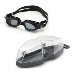 Aqua Sphere Mako2 Swim Goggles Black Clear Black Lenses -Flow Stroke Sales aqs ep2850001ld 006
