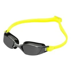 Aqua Sphere XCEED Swimming Goggles Yellow With Dark Black Lenses -Flow Stroke Sales aqs ep3030107ld 003