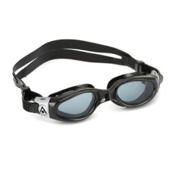 Aqua Sphere Kaiman Small.A Swimming Goggles Black With Dark Blue Lenses
