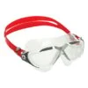 Aqua Sphere Vista Swimming Goggles Red With Clear Lenses