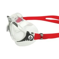 Aqua Sphere Vista Swimming Goggles Red With Clear Lenses 9 Aqua Sphere Vista Swimming Goggles Red With Clear Lenses -Flow Stroke Sales aqs ms5050915lc 005