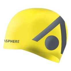 Aqua Sphere Tri Swim Cap Yellow Black