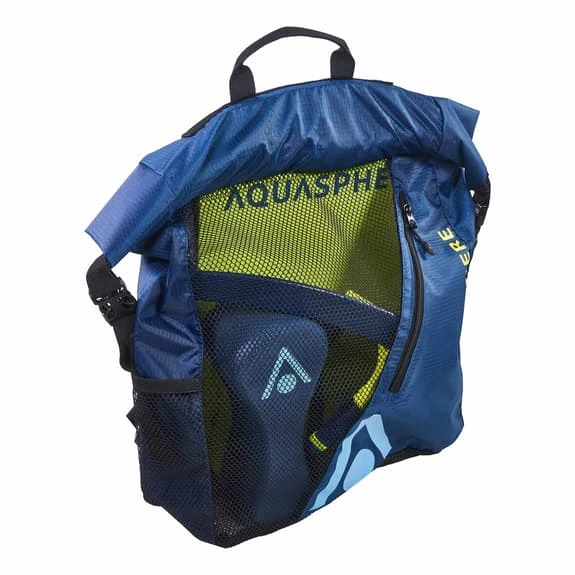 Aqua Sphere Gear Mesh 30L Bag Blue Yellow 2 Aqua Sphere Gear Mesh 30L Bag Blue Yellow - Image 2