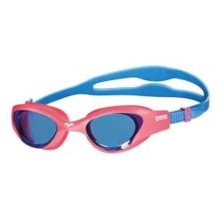 Swimming Goggles Arena The One Blue Pink With Transparent Lenses Child Blue
