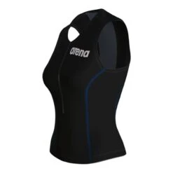 Top Arena ST 2.0 Triathlon Sleeveless Black Blue Woman