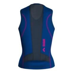 Top ST Arena Triathlon Sleeveless Blue Pink Woman -Flow Stroke Sales ar 001507 729 2