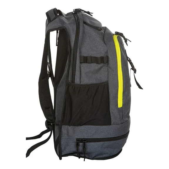 Arena Fastpack 2.2 40L Swim Bag Grey Yellow 3 Arena Fastpack 2.2 40L Swim Bag Grey Yellow - Image 3