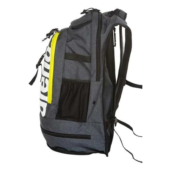 Arena Fastpack 2.2 40L Swim Bag Grey Yellow 4 Arena Fastpack 2.2 40L Swim Bag Grey Yellow - Image 4