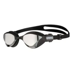 Arena Cobra Triathlon Swipe Sunglasses Black Silver Lenses