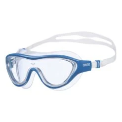 Arena The One Swimming Goggles Blue With Transparent Lenses