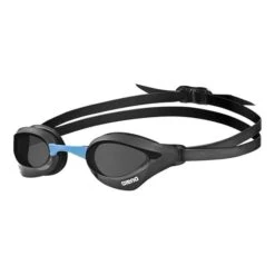 Arena Cobra Core Swim Goggles Black Blue With Tinted Lenses