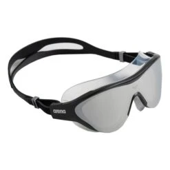 Arena The One Swim Goggles Black Grey With Mirrored Grey Lens -Flow Stroke Sales ar 004308 101 003