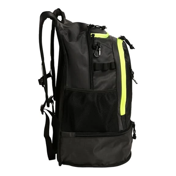 Arena Fastpack 3.0 40L Backpack Black Yellow 2 Arena Fastpack 3.0 40L Backpack Black Yellow - Image 2