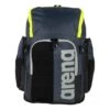 Arena Spiky III 45L Backpack Black Grey Yellow