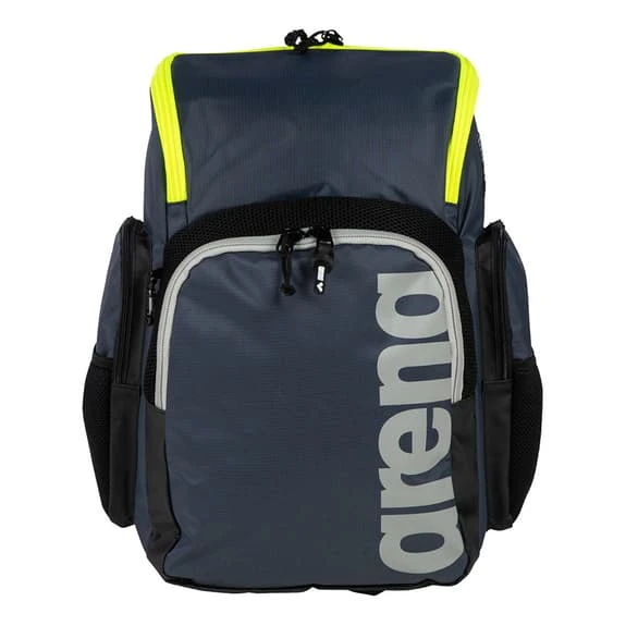 Arena Spiky III 35L Backpack Black Grey Yellow 1 Arena Spiky III 35L Backpack Black Grey Yellow