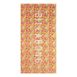 Billabong Lie Down Towel Yellow Pink White Women
