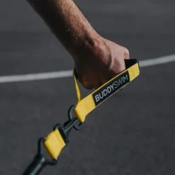 BuddySwim Super Stroke Dryland Cords Light Paddle Rubbers Black Yellow -Flow Stroke Sales bud 250886 006