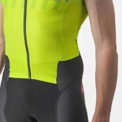 Castelli Free Sanremo 2 Sleeveless Trisuit Electric Lime Green 10 Castelli Free Sanremo 2 Sleeveless Trisuit Electric Lime Green -Flow Stroke Sales ca 8622090 383 005