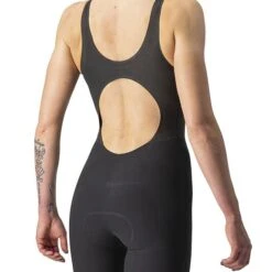 Castelli Elite Rosso Corsa Trisuit With Straps Black Women -Flow Stroke Sales ca 8622098 010 006