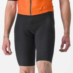 Castelli Sanremo Ultra Rosso Corsa Short Sleeve Trisuit Black Orange -Flow Stroke Sales ca 8623079 034 003