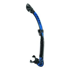 Cressi Alpha Ultra Dry Snorkel Blue Black