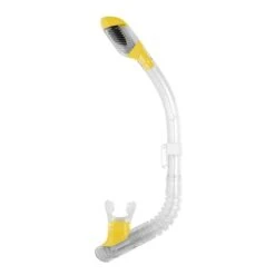 Cressi Dry Snorkel Yellow Kids