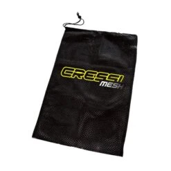 Cressi Mesh Bag Black Yellow