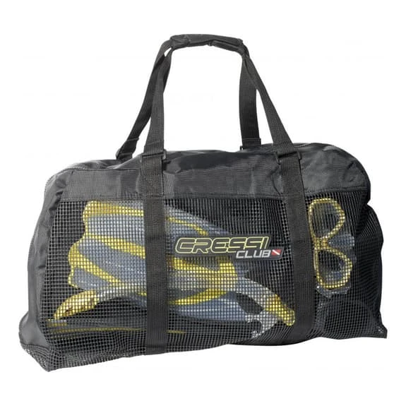 Cressi Club 47L Bag Black Yellow 1 Cressi Club 47L Bag Black Yellow