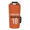 Cressi Dry PVC Cremallera 10L Bag Orange