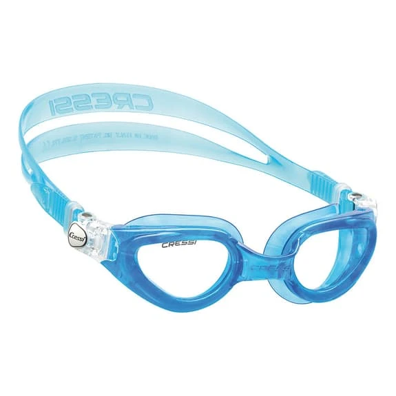 Cressi Right Swimming Goggles Light Blue With Clear Lenses 1 Cressi Right Swimming Goggles Light Blue With Clear Lenses