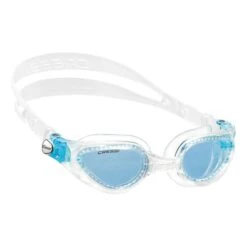 Cressi Right Swimming Goggles White With Clear Blue Lenses
