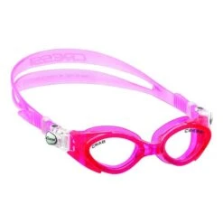 Cressi Crab Swimming Goggles Pink With Clear Lenses