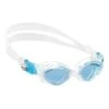 Cressi Crab Swimming Goggles White With Blue Clear Lenses Kids